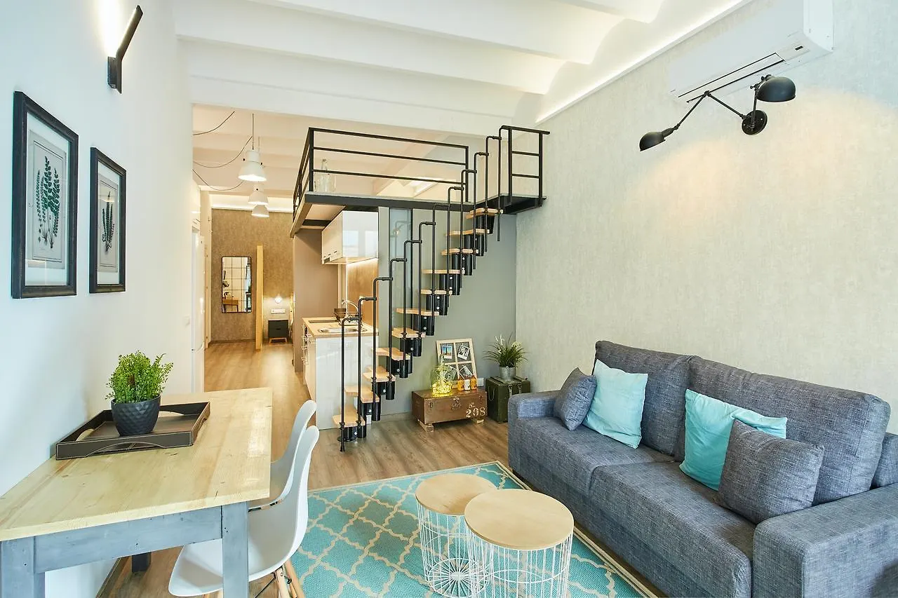 Urban District Apartments-Vintage Suites & Loft Barselona Daire
