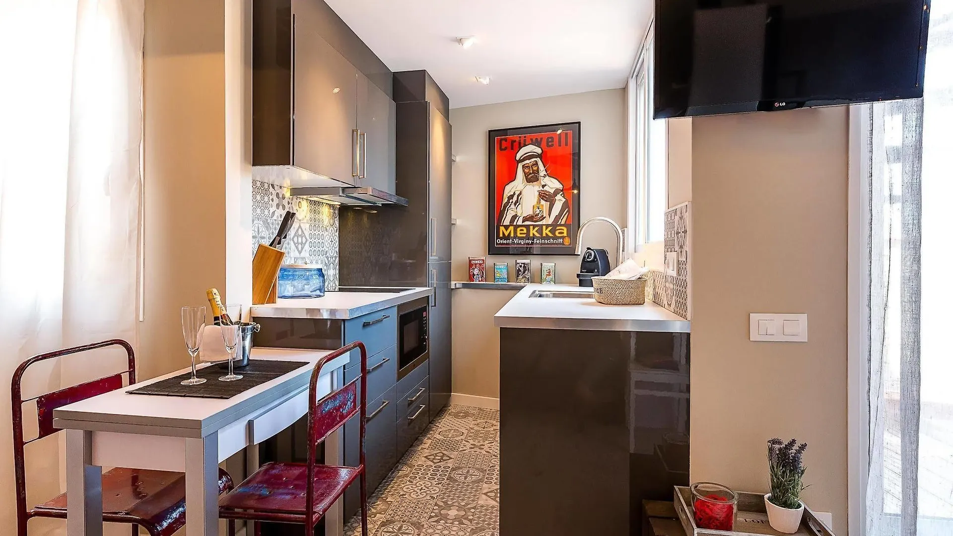 Urban District Apartments-Vintage Suites & Loft Barselona Daire
