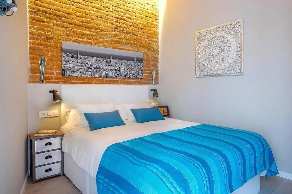 Daire Urban District Apartments-Vintage Suites & Loft Barselona